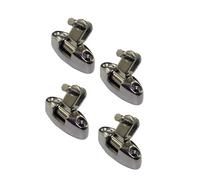 Bisagra de cubierta Universal superior Bimini de acero inoxidable 316, 4 Uds., con pasador de liberación rápida y anillo de perno for Hardware de yate marino