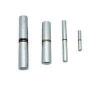 Bisagra de eje de puerta de hierro soldado macizo desmontable con cojinetes cilíndricos for equipos industriales (1 unidad)(60x10mm)