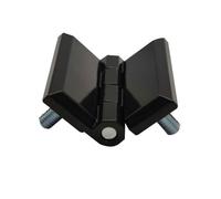 Bisagra de escalera de aleación de zinc de diseño moderno for puertas y ventanas, fabricada en fábrica for muebles y distribución (1 unidad)(Black,CL236-2A)