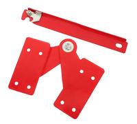 Bisagra de escalera, kit peldaños, separador ático, conector aluminio ligero, tornillos y varillas