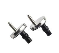 Bisagra de fijación superior for asientos inodoro, ferretería for el hogar, bisagras for asiento, liberación suave, ajuste rápido, accesorios repuesto for tapa, 2 uds