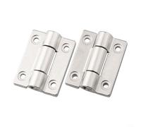 Bisagra de gabinete ajustable de aleación de zinc con eje de par de amortiguación, bisagra plana de posicionamiento de 360 grados para puertas de muebles y armarios industriales, llave hexagonal