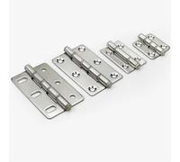 Bisagra de gabinete con tope silencioso plano 304SS 1 pieza(ZL152-1A)