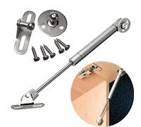 Bisagra de Gas, Soporte de Elevación Puerta Fuerza Muebles Muelle Gas Bisagras Armario Cubierta Estancia Puerta Armario Cocina para Gabinetes Caravana Equipaje (1 Piezas 150N 15kg)