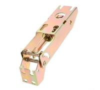 Bisagra de hierro resistente para puerta de refrigerador con mecanismo de resorte, pieza de repuesto de metal amarillo de 17,2 cm para puertas de horno y nevera, instalación para uso en caravanas