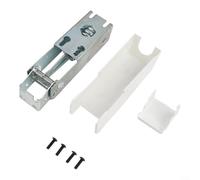 Bisagra de hierro resistente para puerta de refrigerador, fácil de instalar, amplia compatibilidad, durabilidad excepcional, construcción sólida, amarillo, 17,2 cm x 3,9 cm, repuesto para uso