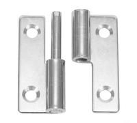 Bisagra de junta deslizante desmontable construida de acero inoxidable 304 para asegurar accesorios de puerta en armarios y armarios (2 pulgadas a la izquierda)