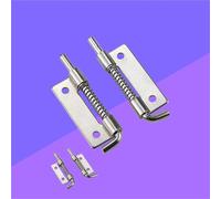 Bisagra de pasador con resorte de acero inoxidable 304 for equipos de maquinaria, gabinete de chapa de Metal con instalación oculta, 1 Uds.(XG04-012-1A)