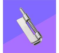 Bisagra de pasador con resorte de acero inoxidable for equipos de maquinaria, gabinete de chapa de Metal con instalación oculta, 1 Uds.(XG04-012-1R)