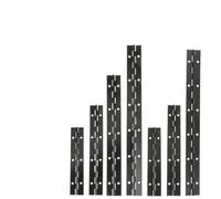 Bisagra de Piano acero inoxidable con agujeros, bisagras continuas plegables fijas, accesorios for muebles for ventana, puerta, armario, carpintería para Armario,Pianos(300x30x0.8mm)