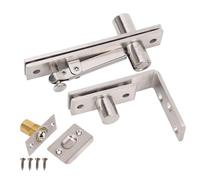 Bisagra de Pivote Puerta Oculta, 300 Libras Pivote Puerta Oculta con Rotación 180 Grados, Hardware Invisible Puerta Servicio Pesado para Estantería Secreta Murphy Estantería Murphy