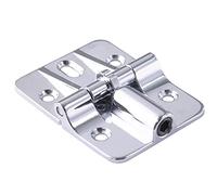 Bisagra de posicionamiento de aleación de zinc con marco de 180 grados, bisagra de límite de puerta de gabinete plegable hacia arriba y hacia abajo, solapa cromada, ajustable, hoja suelta (color: luo