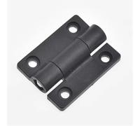Bisagra de posicionamiento de torsión ajustable de 2 piezas, bisagra de fricción de plástico negro for puerta de gabinete, alacena, armario y gabinete pequeño, 26 x 22 x 6 mm(36X28X9mm)