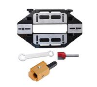 Bisagra de puerta abridor de agujeros, perforación, ranurado, multifuncional, ángulo recto, tallado, ranuras, placa guía de cerradura, cortador de recorte, posicionamiento, taladro, ranurado, placa