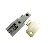 Bisagra de puerta corredera plegable reversible, armario, armario, seguimiento, 4 Uds./8 Uds. 76x28.5mm (Size : 8pcs)
