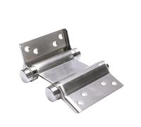 Bisagra de puerta de acero inoxidable de doble resorte de 3, 4 y 5 pulgadas, de dos vías y libre, for cerca de puerta de vaquero. Bisagra plegable(6 inches)