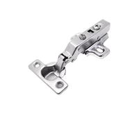 bisagra de puerta de armario 10Pcs Mini Hydraulic Hinge small Damper self-discharge Cabinet furniture Hinges narrow Cupboard Door(Full overlay)