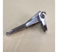 Bisagra de puerta de cierre automático de aleación de zinc de 4 pulgadas para puertas de armario de horno de almacenamiento en frío, montaje reversible derecha/izquierdo, 180° de acción de leva suave