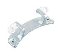 Bisagra de puerta de lavadora de aleación de aluminio resistente para cargadores frontales que garantiza un movimiento suave y silencioso de la puerta con fácil configuración (185)