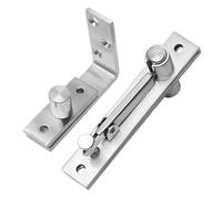 Bisagra de puerta de madera con eje giratorio de 360/90 grados, bisagra pivotes pesados, bisagra de puerta de acero para puertas secretas, bisagra de puerta oculta de acero inoxidable, 2 unidades