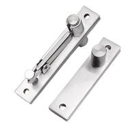 Bisagra de puerta de madera con eje giratorio de 360/90 grados, bisagra pivotes pesados, bisagra de puerta de acero para puertas secretas, bisagra de puerta oculta de acero inoxidable, 2 unidades