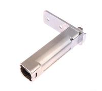 Bisagra de puerta de refrigerador de acero inoxidable con mecanismo de resorte de cierre automático para compatibilidad, para una fácil instalación de bricolaje, sello de nergética y