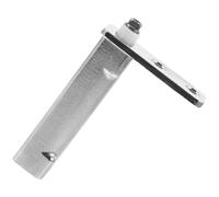 Bisagra de Puerta de Refrigerador Plata de Acero Inoxidable | 1 Pieza, Ajuste Regulable, Fácil Instalación y Mantenimiento, Soporte Estable para Puerta de Congelador Doméstico