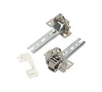 Bisagra de Puerta Empotrable Set Compatible Con Bosch 00268698 para Nevera 2Stk