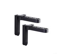 Bisagra de puerta invisible ajustable con control de eje superior e inferior, adecuada para puertas que se abren hacia afuera hasta 70 kg, fabricada con material de aleación de zinc (negro)