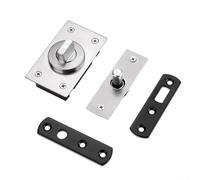 Bisagra de puerta invisible resistente 100x59m m para los muebles | Cuerpo de acero inoxidable 304, núcleo de hierro, resistente a la corrosión, para uso pesado, entornos residenciales y