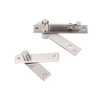 Bisagra de puerta oculta Bisagra pivotante Rodamiento de carga de 300 libras con rotación de 360 grados, Bisagra de puerta oculta de acero inoxidable para puerta secreta con