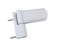 Bisagra de puerta oculta, diseño ajustable 3D para una alineación precisa, construcción de aleación de zinc