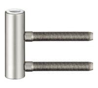 Bisagra de puerta para marco de madera, para bisagras de 3 piezas, acero inoxida