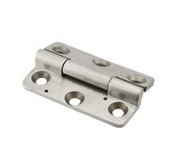 Bisagra de puerta plegable, bisagra soporte carga resistente hoja plana for equipos maquinaria industrial acero inoxidable 304