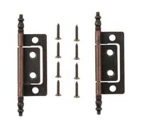 Bisagra de puerta reversible con cierre automático 2 Piezas De Herrajes For Muebles Con Bisagras Decorativas