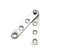 Bisagra de puerta reversible con cierre automático Bisagra De Puerta Acero Inoxidable, 4 Uds., Posicionamiento Del Eje Giratorio 360 grados Oculto