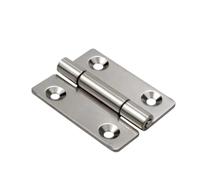 Bisagra de puerta reversible con cierre automático Bisagra Plana Plegable For Puerta De Gabinete Industrial Acero Inoxidable(CL253-32-1)
