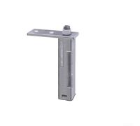 Bisagra de rebote de acero inoxidable para almacenamiento en frío, eje de puerta de refrigerador de 96 x 75 mm con posicionamiento, accesorio de hardware para congelador a prueba de óxido H1(HW-H1)