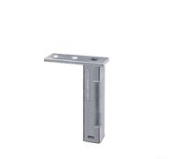 Bisagra de rebote para refrigerador, bisagra de puerta de acero inoxidable con alta capacidad de carga, resistente al óxido y antideformación para congeladores, tamaño 96 x 75 mm, altura (HW-H3)