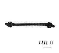 Bisagra de resorte de puerta ajustable Cierrapuertas automático resistente para cajas de madera Puertas de cerca Acero al carbono A prueba de herrumbre Uso exterior duradero con