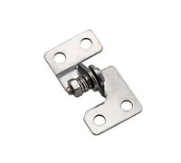 Bisagra de rodamiento, bisagras de puerta con roda Amortiguador De Tope Aleatorio Con Eje Torsión Ajustable Acero Inoxidable, Posicionamiento Tapa Abatible Y Bisagra(R1.0N.m)