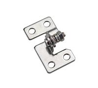 Bisagra de rodamiento, bisagras de puerta con roda Amortiguador De Tope Aleatorio Con Eje Torsión Ajustable Acero Inoxidable, Posicionamiento Tapa Abatible Y Bisagra(L1.0N.m)