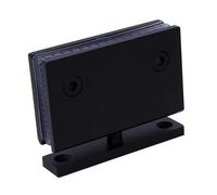 Bisagra de rodamiento, bisagras de puerta con rodamiento de bolas Bisagra Pivotante For Puerta De Vidrio Con Rotación 360 grados(Matte black)