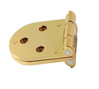 Bisagra de solapa aleación Zinc con plegado grueso for puerta oculta, accesorios del armario mesa 180 grados, 2 uds(C-2pcs)