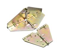 Bisagra de solapa para mesa de comedor, bisagras plegables para mesa de comedor, bisagras resistentes con resorte para una variedad de muebles, estantes, armarios, mostradores de barra con tornillos,