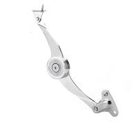 Bisagra de Soporte de Tapa Elevación Bisagras hidráulicas de tope aleatorio for puerta armario cocina, bisagras pulidas ajustables, soporte elevación for muebles