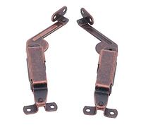 Bisagra de soporte de tapa, soporte de tapa de resorte, bisagras de elevación para muebles, 2 piezas, herrajes para gabinetes, herrajes para elevación de mesa para sofá, caja, (brazo medio)