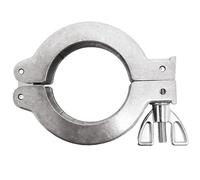 Bisagra de sujeción rápida con brida de acero inoxidable de 2 piezas - Accesorios de abrazadera de manguera de vacío ISO-KF for cámaras de desgasificación y hornos de vacío(KF40)