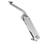 Bisagra de tapa ajustable de aleación de zinc con resorte de gas, soporte hidráulico para puerta de armario de caja de juguetes, ángulo de apertura de 75/90/100 grados, amortiguador resistente