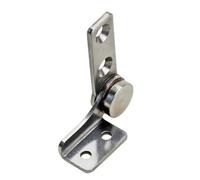 Bisagra de torsión acero inoxidable con pivote tope libre y posicionamiento en cualquier ángulo amortiguación forma L(Large-(4.5N.m)-L)